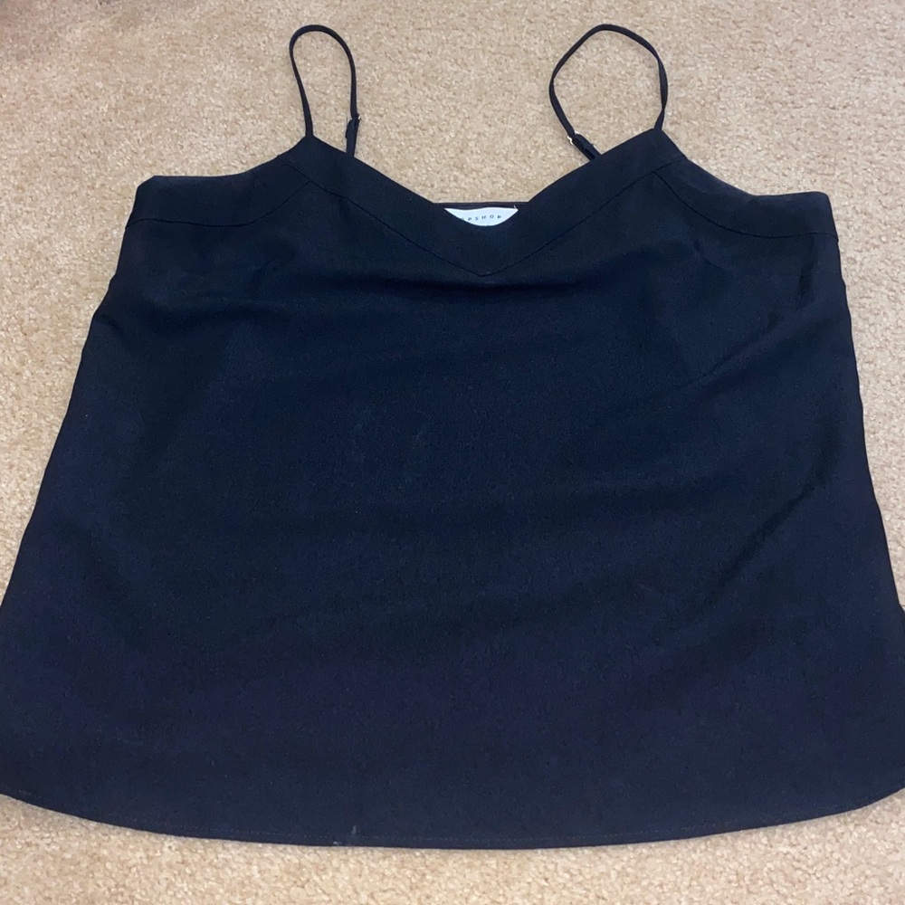 Topshop top with adjustable straps